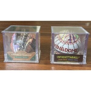 Unforgettaballs Cleveland Municipal & Kindome Stadium‎ Baseball Ball New Sealed